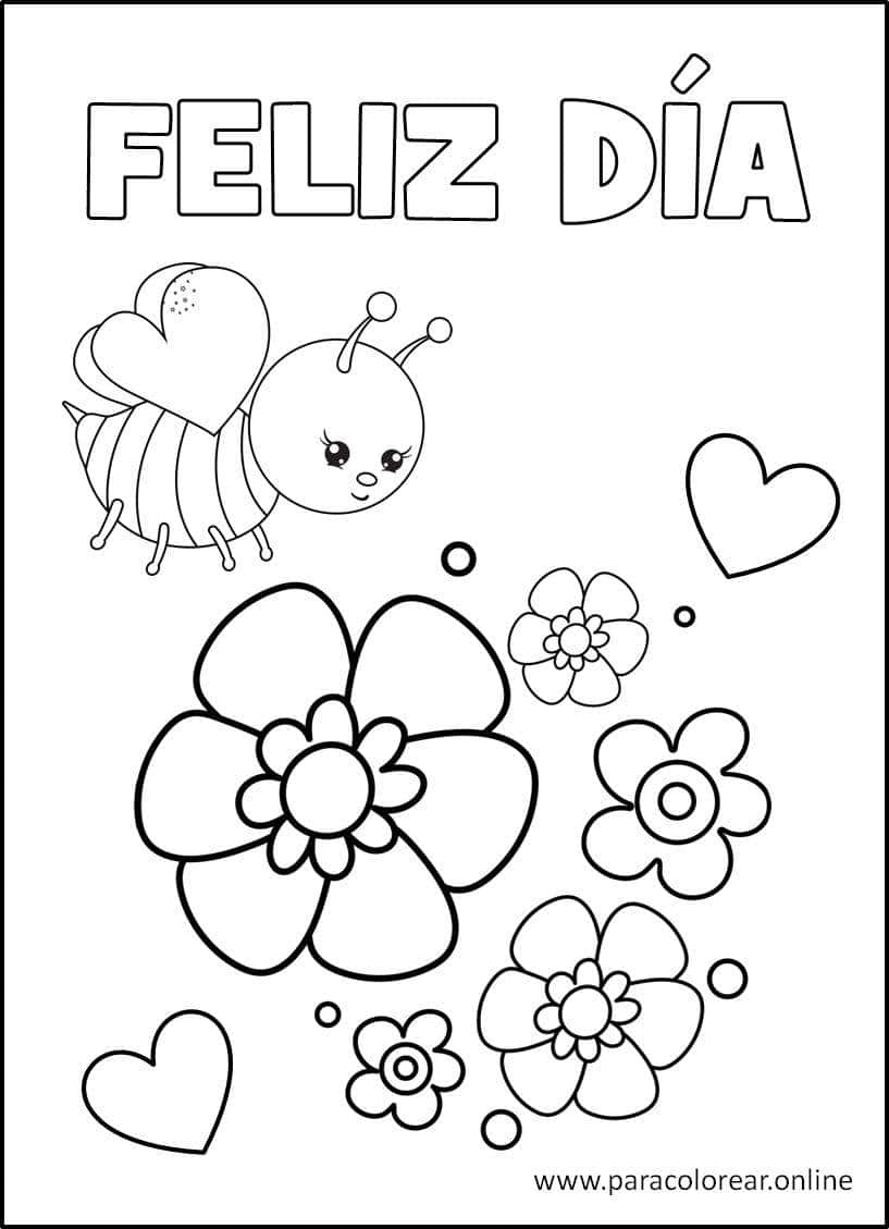 Dibujos Del Dia De La Madre Para Pintar Y Colorear Dibujos Para Reverasite