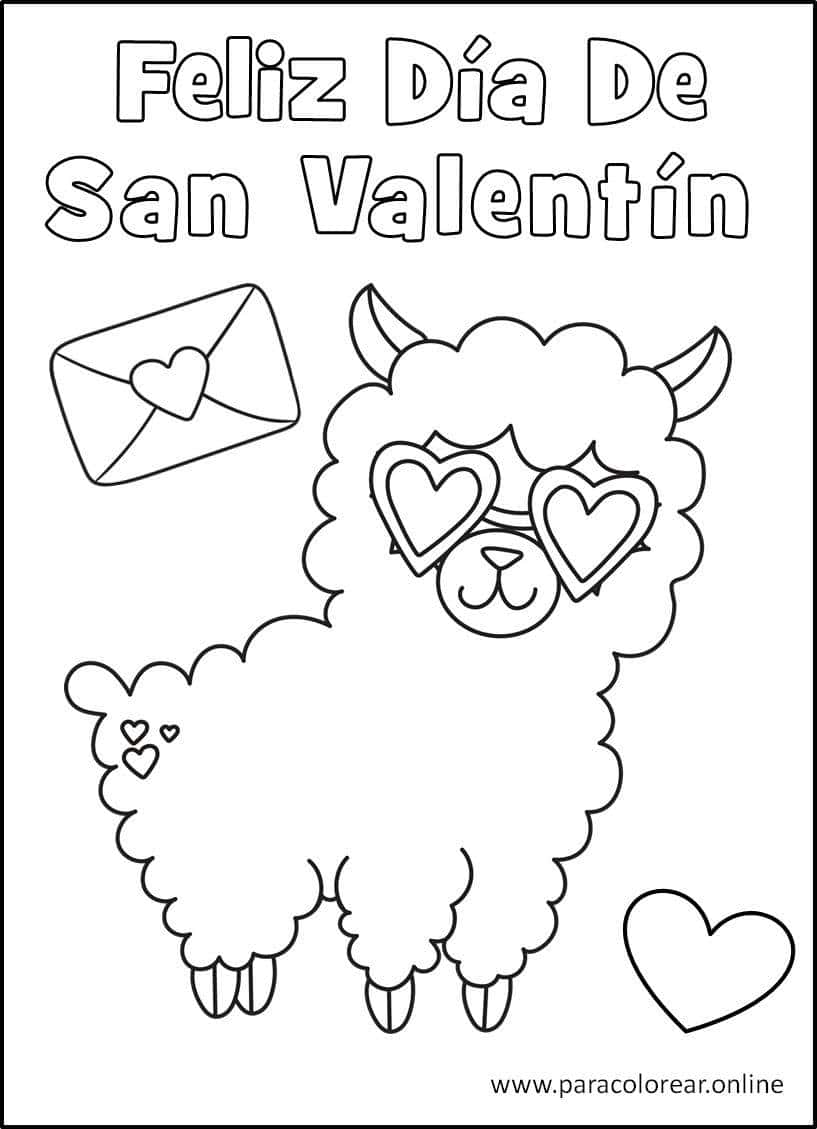 Dibujos Del D A De San Valent N Para Colorear Imprimir Y Pintar