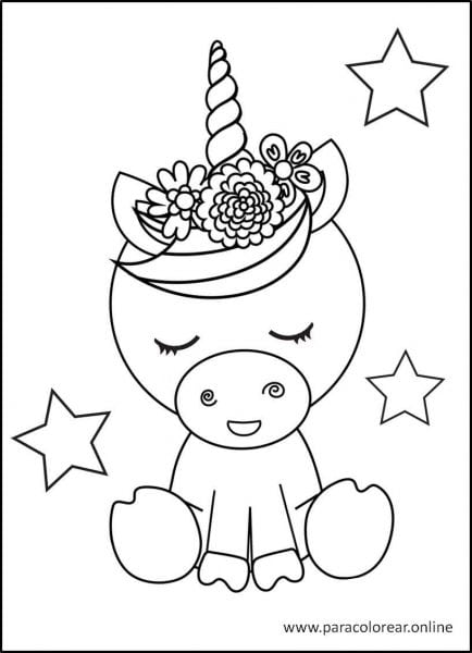 Unicornios-para-Colorear-1