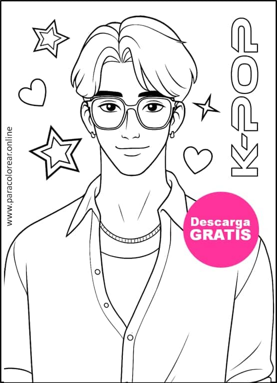 las guerreras kpop para pintar